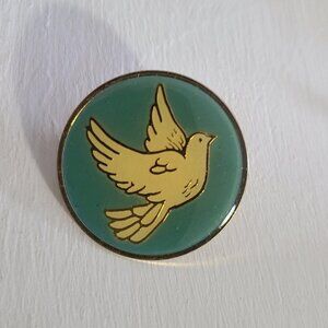 Dove Bird Of Peace Hope Vintage Lapel Pin Tie Tack Brooch